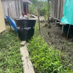 Rain Water Storage Effort In Guapi